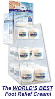 Hillestad Foot Relief Cream product display