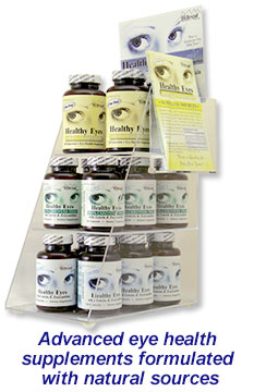 Healthy Eyes product display
